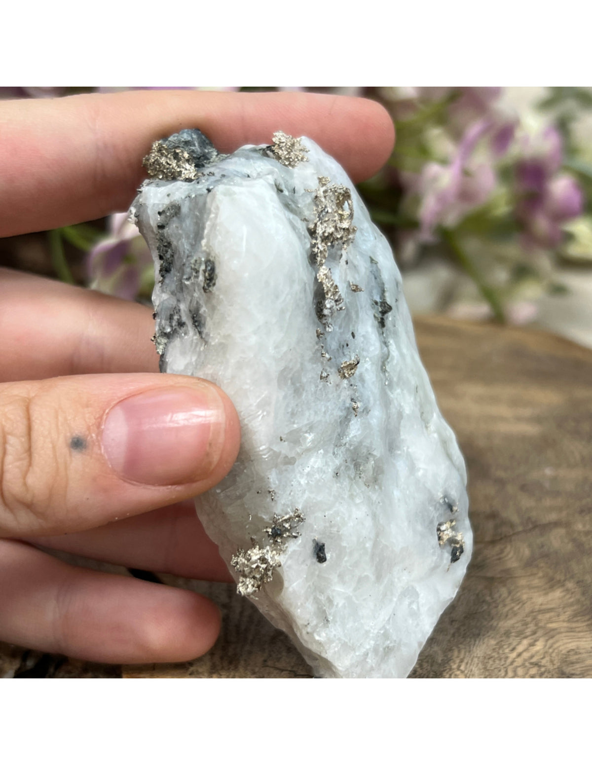 Silver på matrix, rått, nr 06 (9 cm)