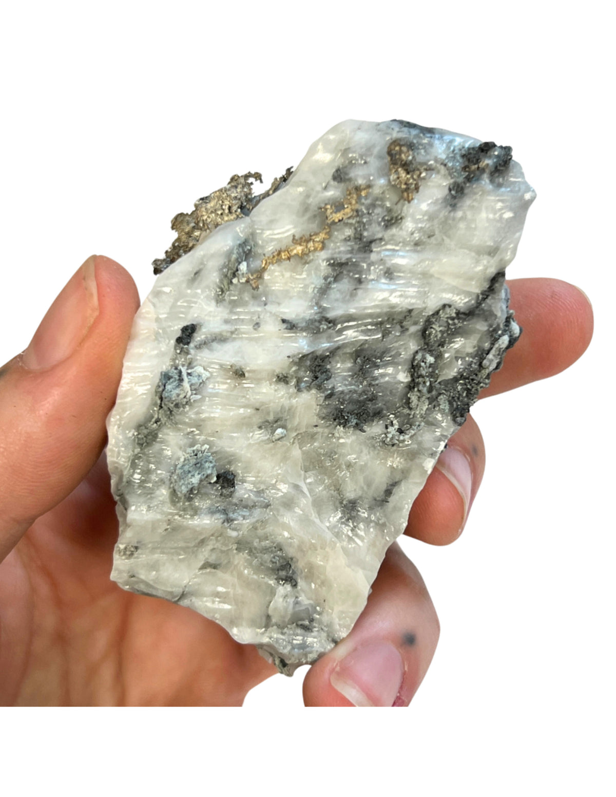 Silver på matrix, rått, nr 09 (8 cm)