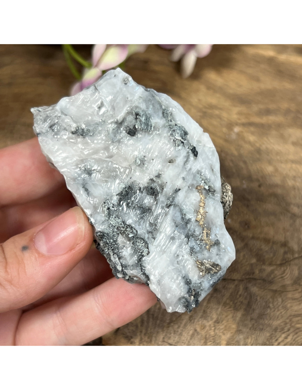 Silver på matrix, rått, nr 09 (8 cm)